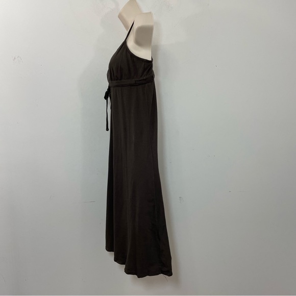 Standard James Perse cotton blend mini Dress empire waist brown size medium soft - Picture 3 of 8